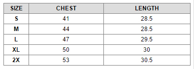 Jacket Sizing