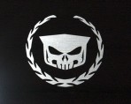 Wreath and Skull Decals